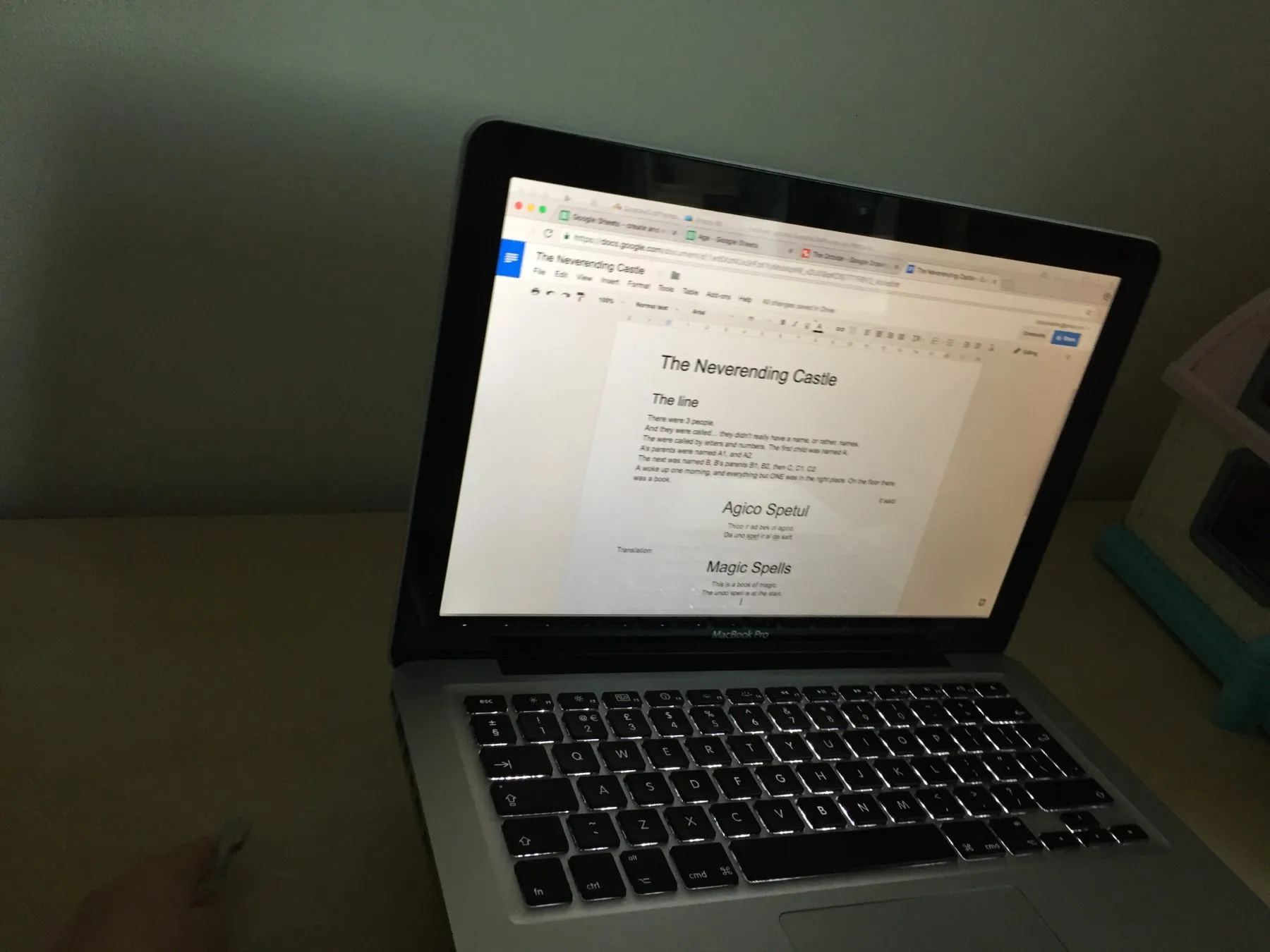 Lovely formatting