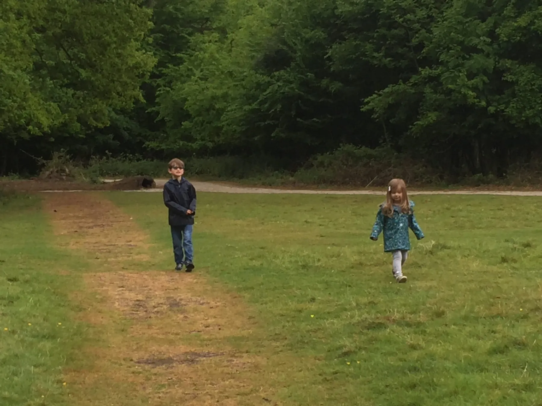 Adventuring in the woods!