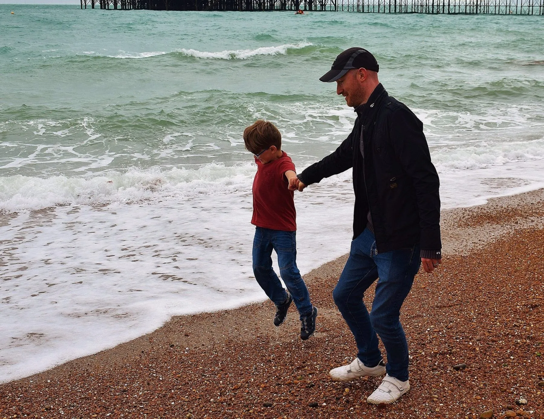 Brighton and a cliff!