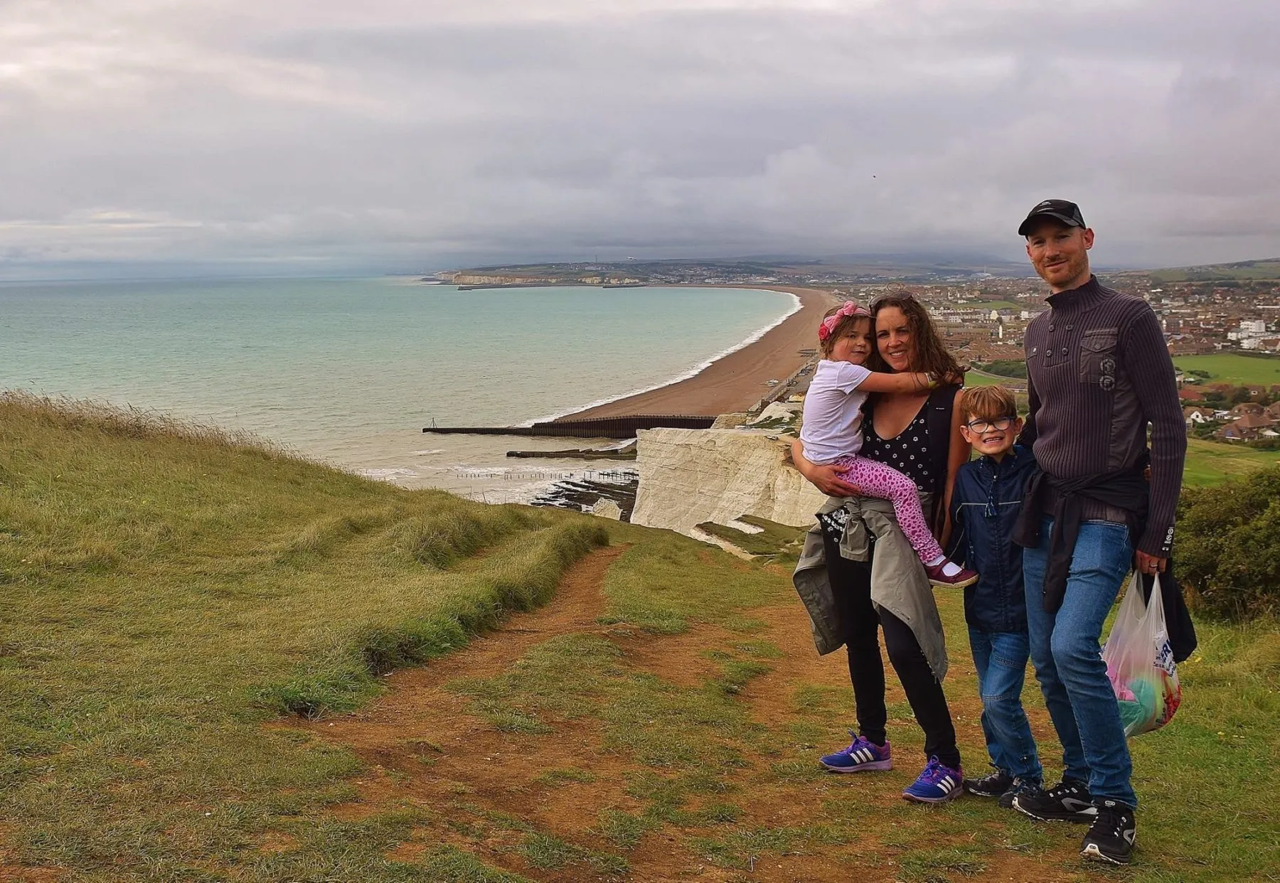 Brighton and a cliff!