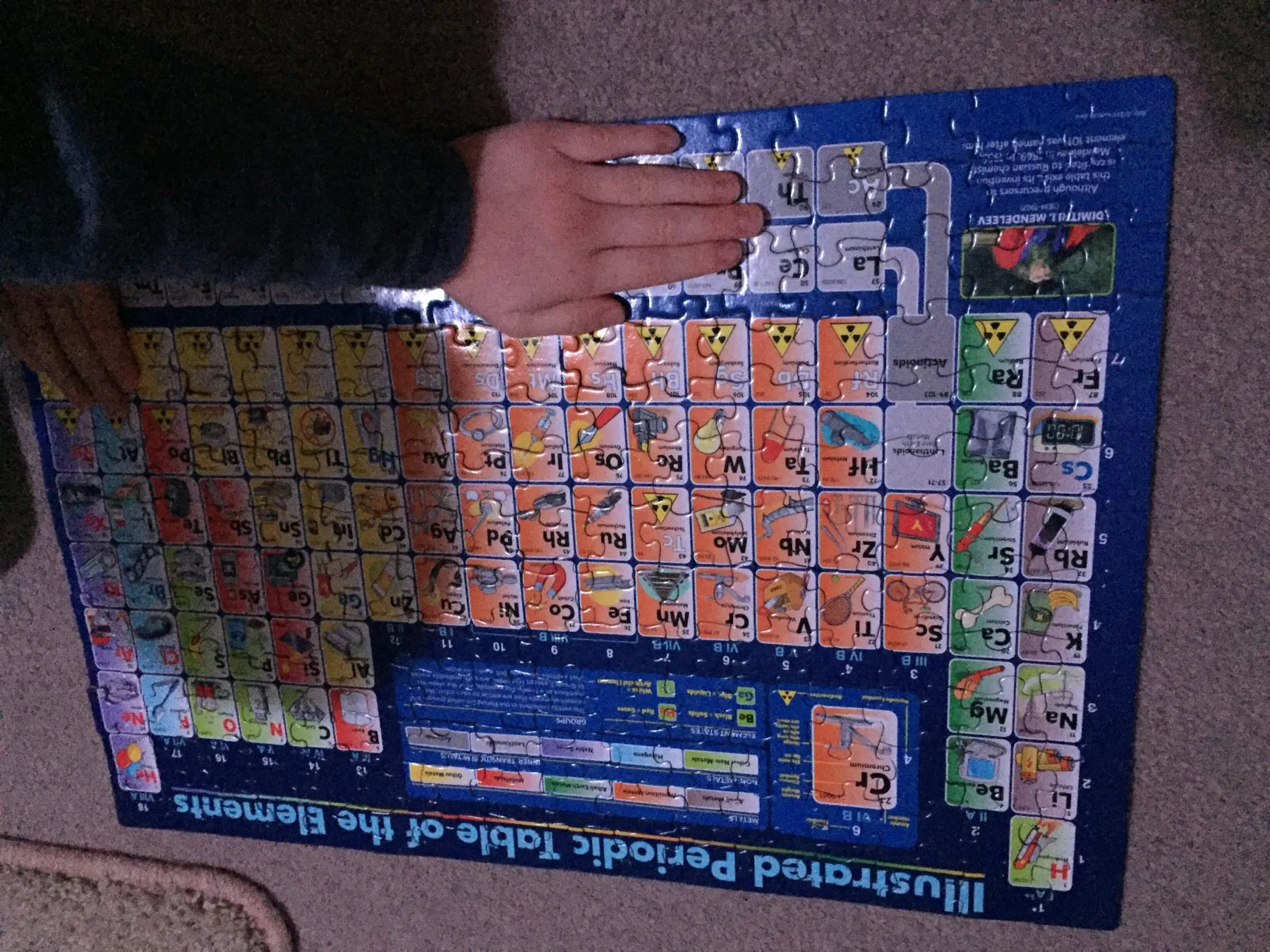 Completed puzzle