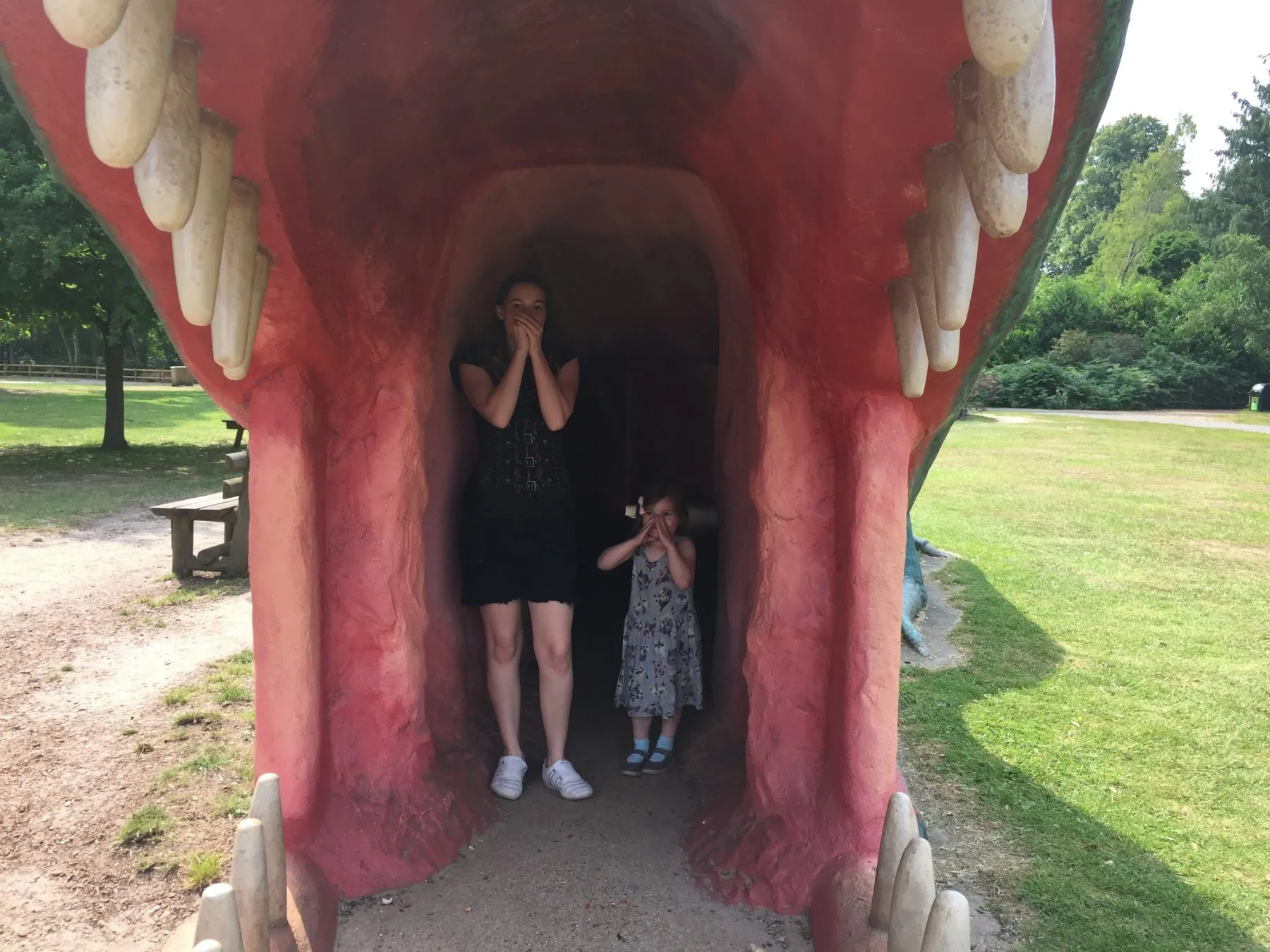 Dinosaur adventure park