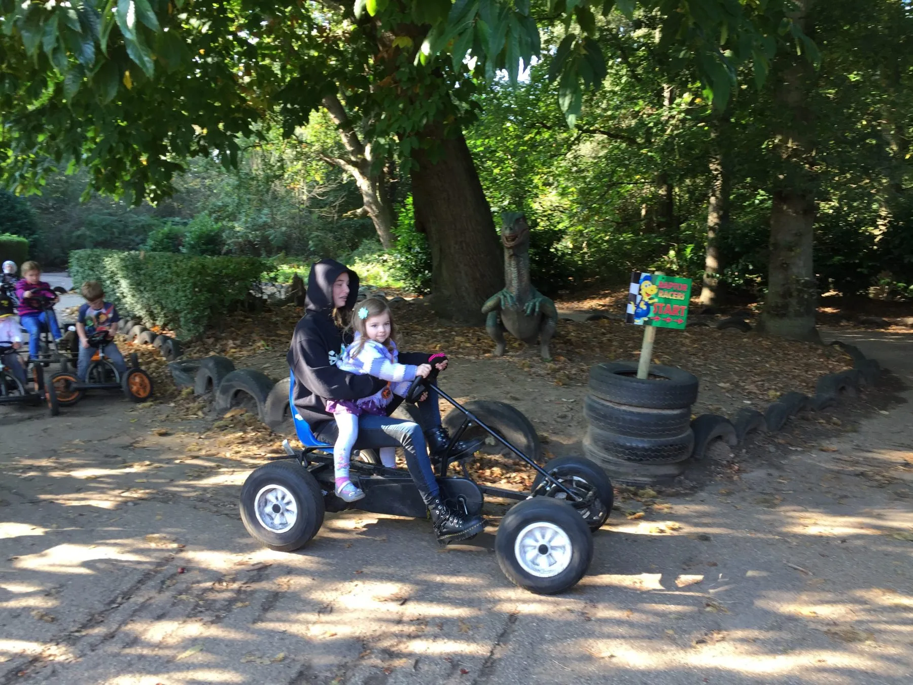 Dinosaur adventure park