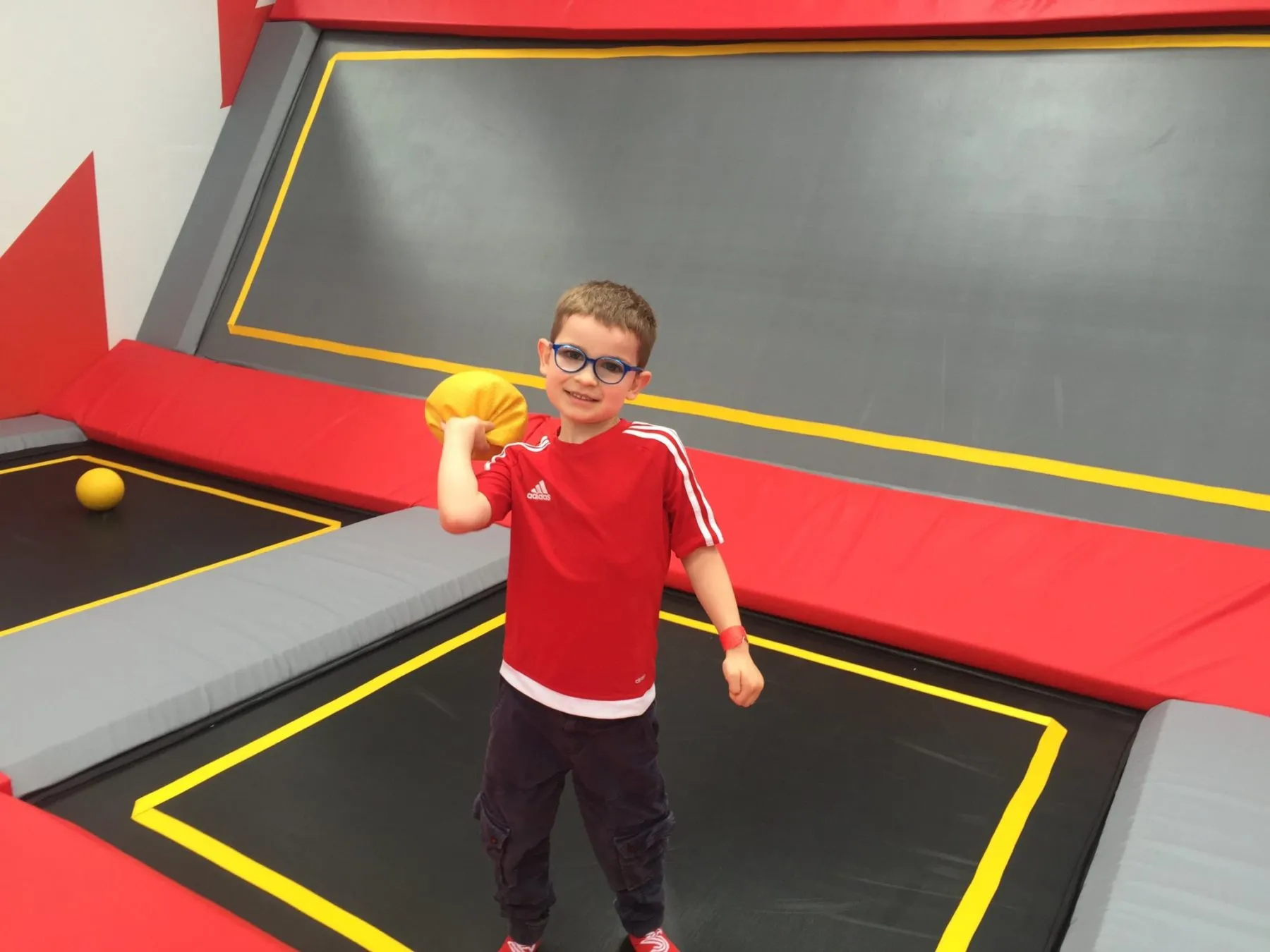 Trampolining!