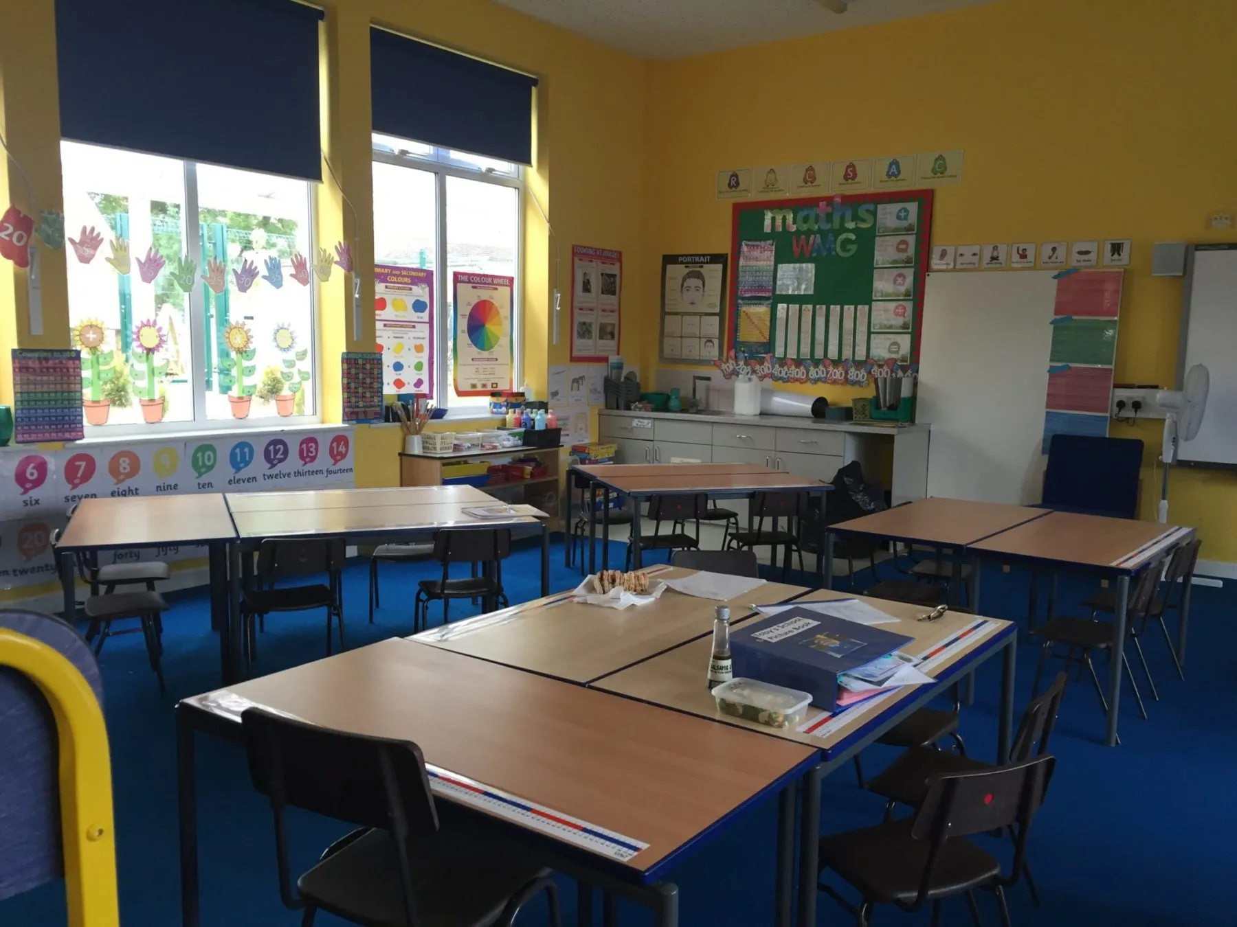 Visiting school!
