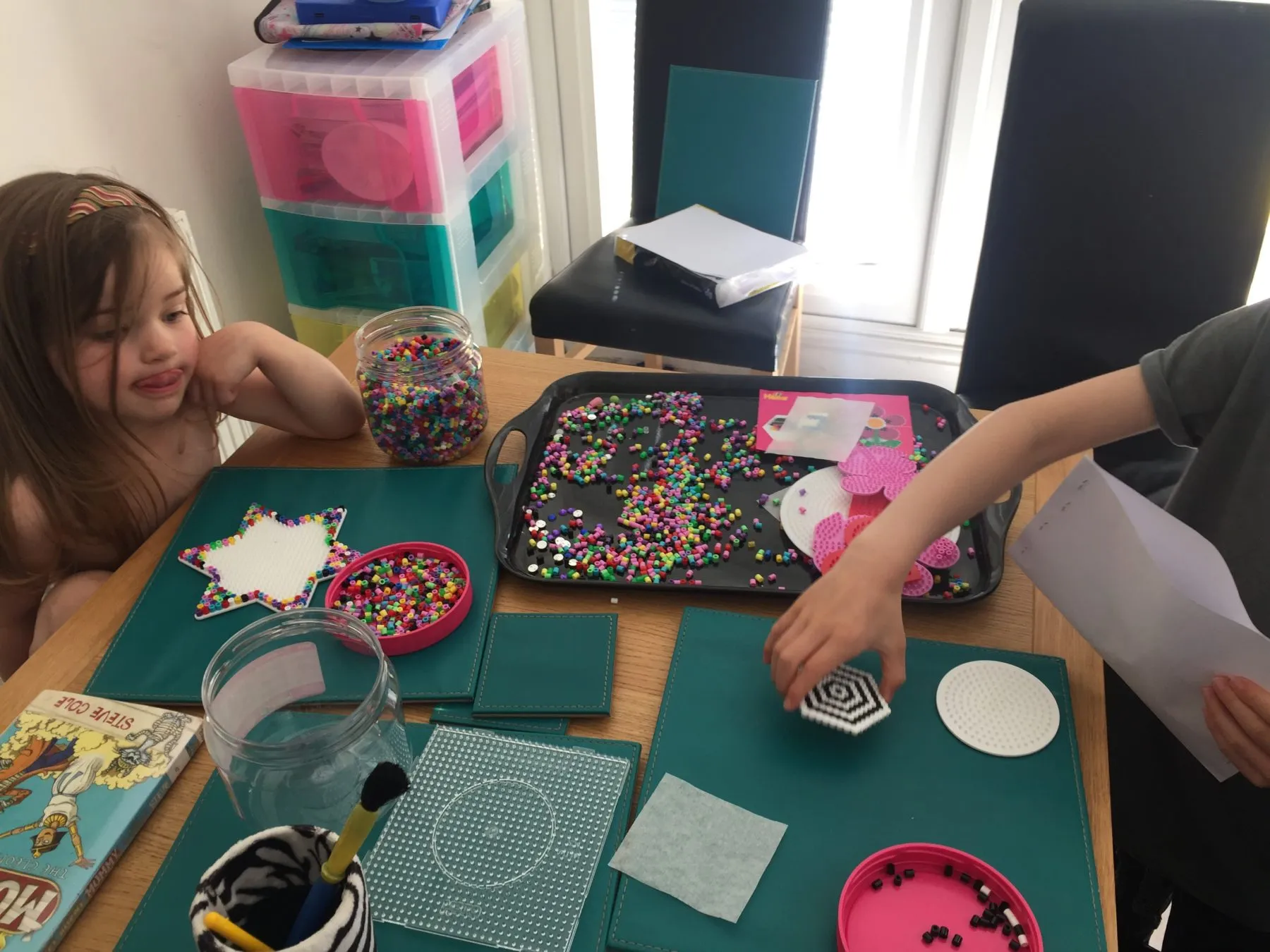 Woods and Hama beads!